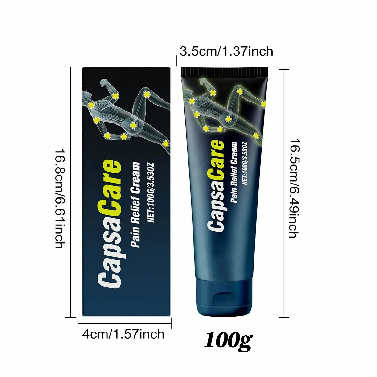 Заспокійливий крем-лосьйон 100 г, зволожуючий засіб для шкіри, тіла та м'язів для домашнього щоденного використання для жінок і чоловіків, фото №6