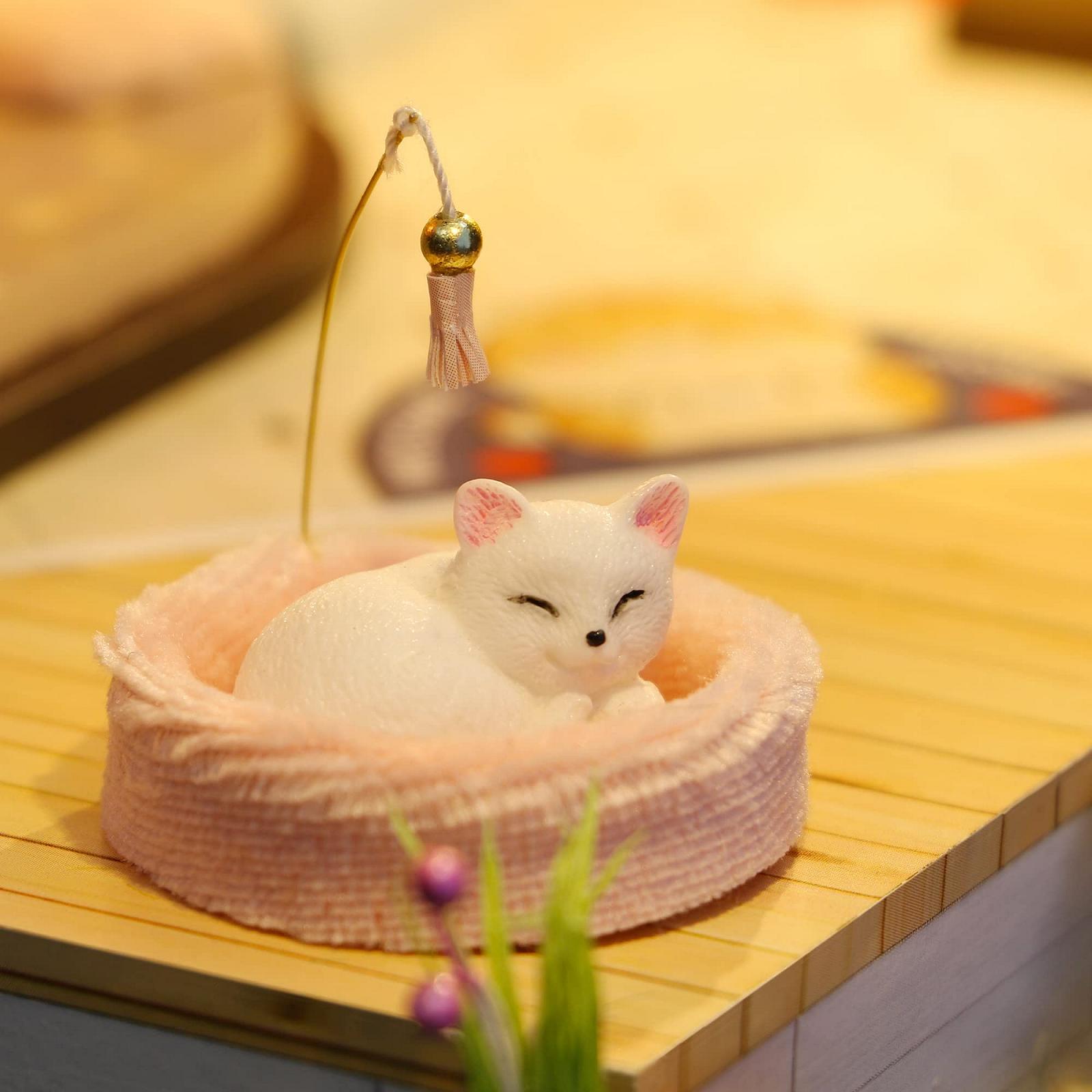 Конструктор Dollhouse Kit CUTEROOM Cat Coffee Garden, фото №6
