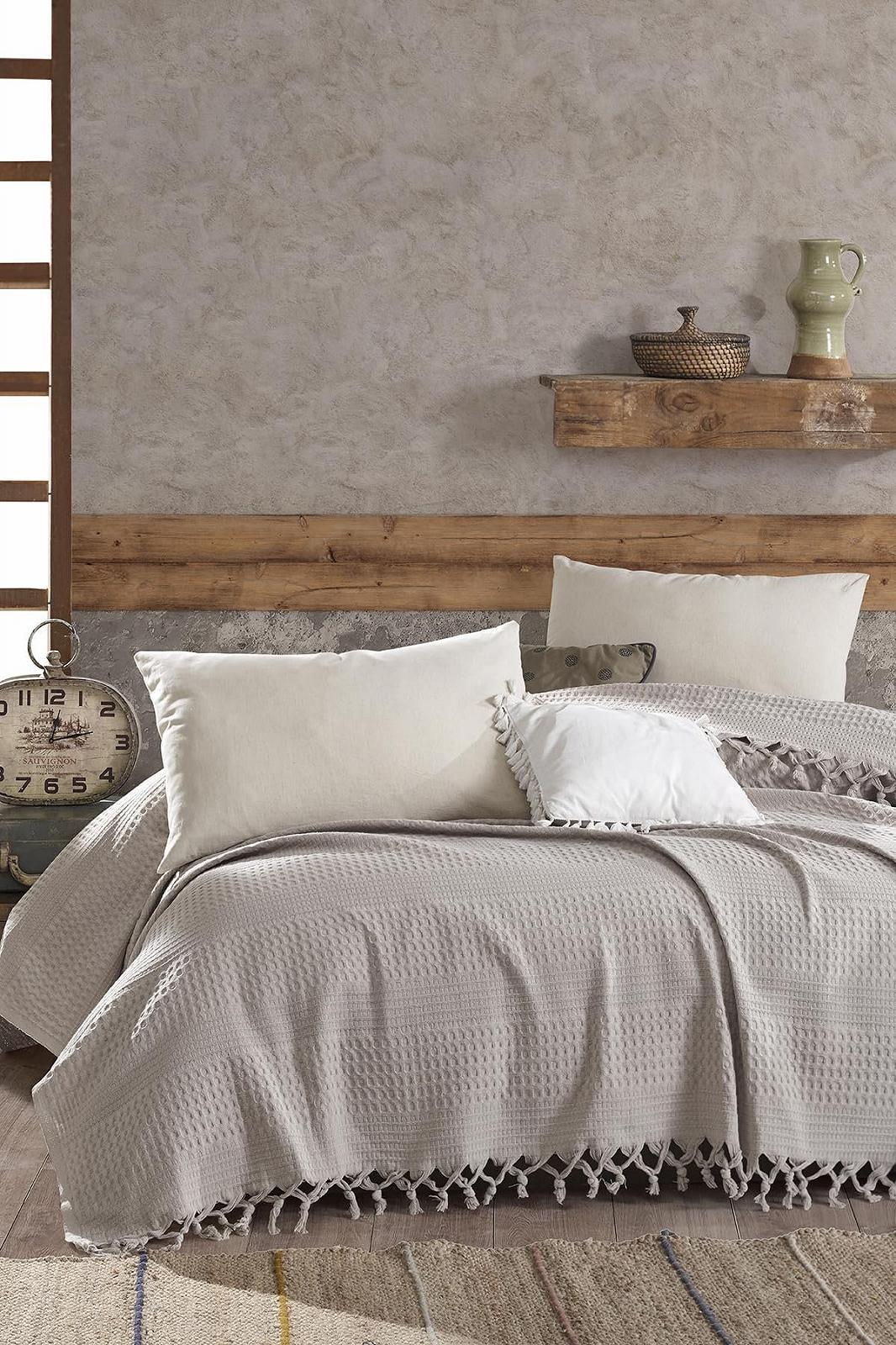 Покривало Вафельний вигляд BOHORIA The Urban Loft 200 x 220 см Бавовна, фото №4