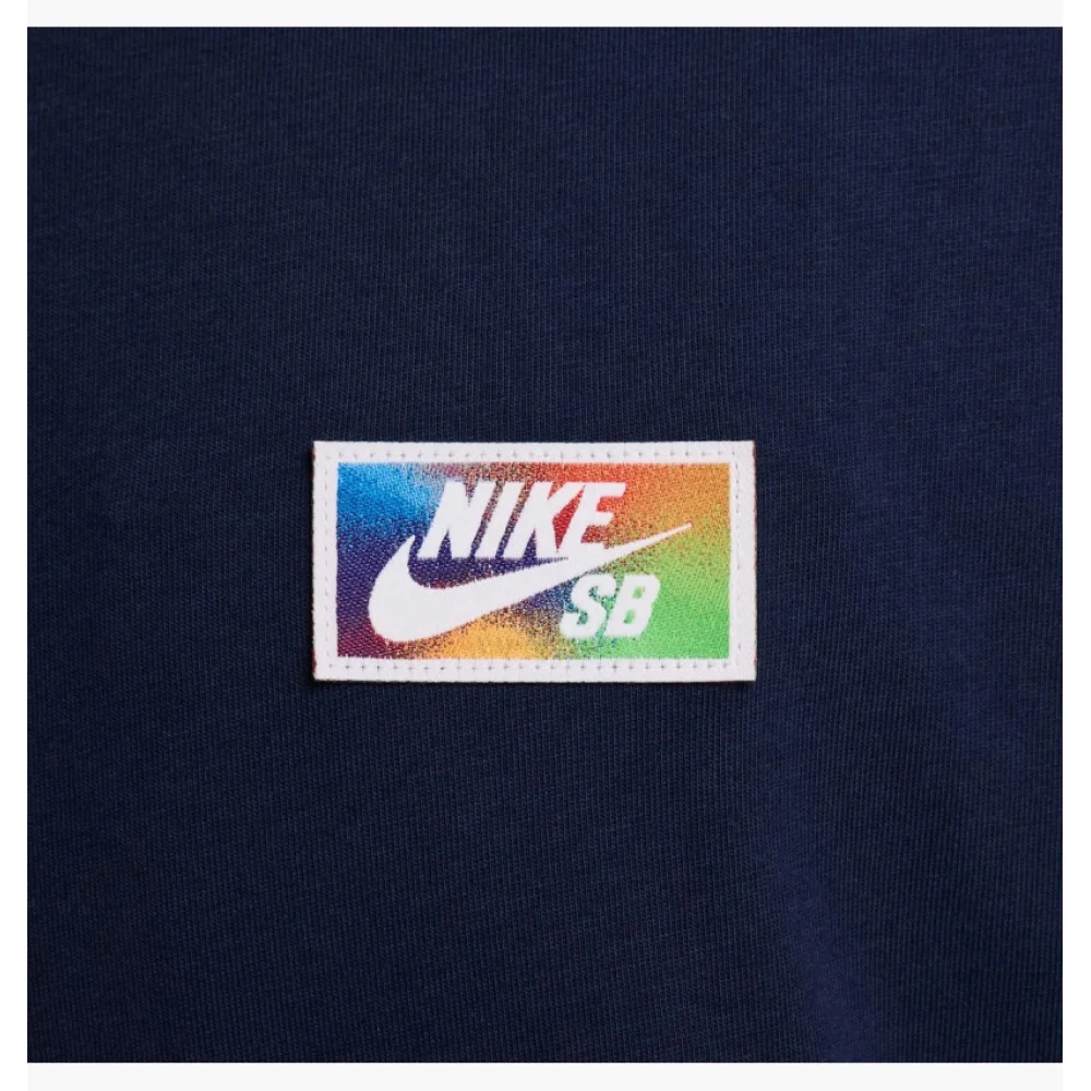Футболка Nike SB L темно-синий, фото №5