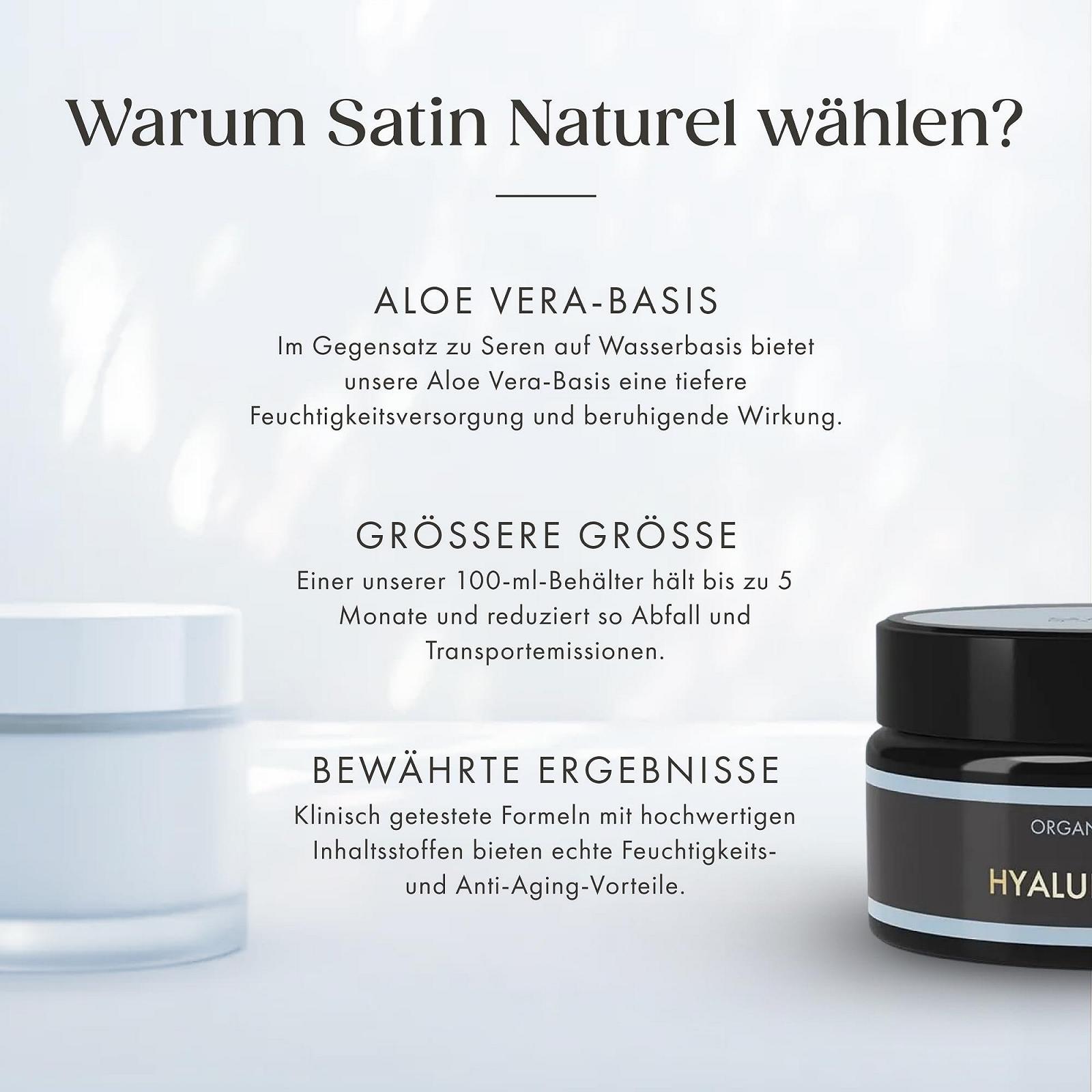 Денний крем Organic Hyaluronic Acid Cream Vegan Anti Wrinkle Anti Aging з алое вера 100 мл, фото №9 Денний крем Organic Hyaluronic Acid Cream Vegan Anti Wrinkle Anti Aging з алое вера 100 мл, фото №9