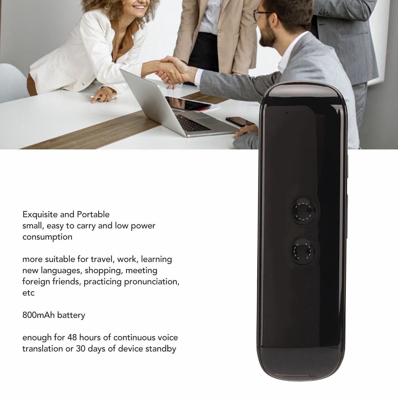 Інтелектуальний AI Голосовий Перекладач, 144 мови, Двосторонні Пристрої Миттєвого Перекладу, фото №2
