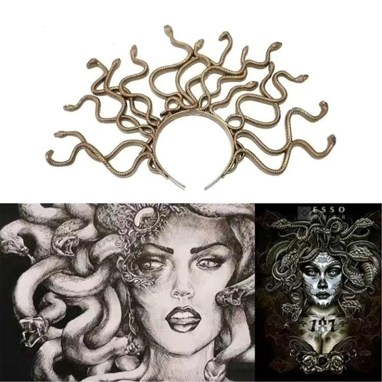 Обруч на голову Medusa Fashionable, фото №2