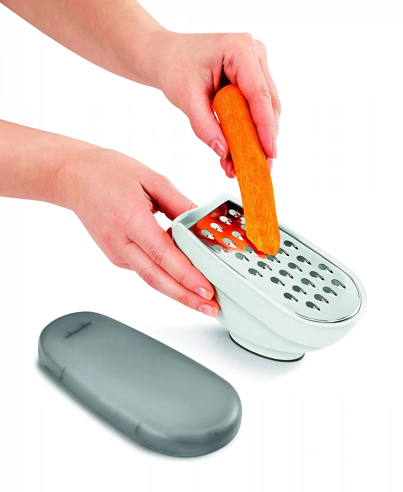 Терка Metaltex 199709080 з контейнером, пластик, нержавіюча сталь, звичайна, фото №7