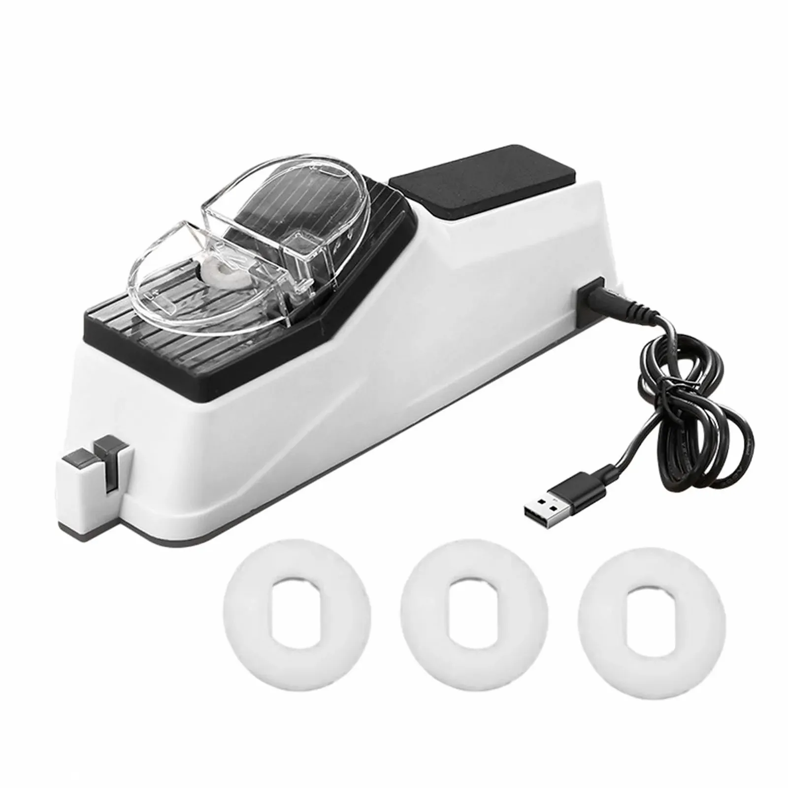 Точило для ножів електричне Professional Scissors Grinder 5 секунд із захисною кришкою, фото №9 Точило для ножів електричне Professional Scissors Grinder 5 секунд із захисною кришкою, фото №9