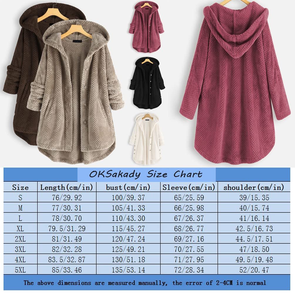 Жіноча Куртка OKSakady Однотонна Двостороння З капюшоном Плюшева з кишенями, фото №2