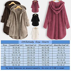 Жіноча Куртка OKSakady Однотонна Двостороння З капюшоном Плюшева з кишенями synthetic.ua - Фото 1