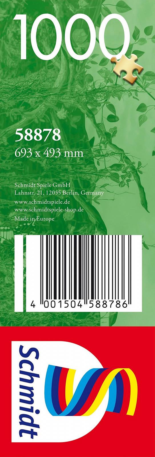 Пазл Schmidt Spiele Fairy Tale Castle in Forest Magic 58878 1000 элементов, фото №2 Пазл Schmidt Spiele Fairy Tale Castle in Forest Magic 58878 1000 элементов, фото №2