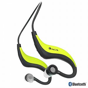 Наушники NGS Artica Runner Sport вставные Bluetooth Зелёный synthetic.ua - Фото 1