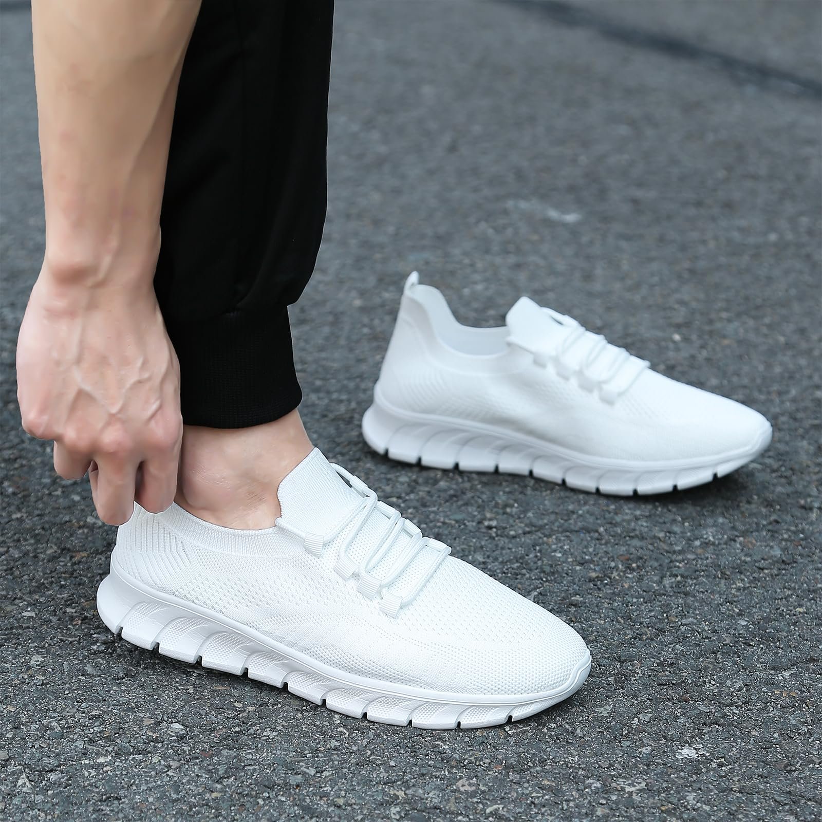 Чоловічі Кросівки Спортивні Легкі Сітка, фото №6 Чоловічі Кросівки Спортивні Легкі Сітка, фото №6