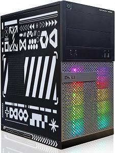 Комп’ютер Dell Gaming PC / Intel Core i5-4570 / RAM 16GB / SSD 512GB / AMD Radeon RX 550 / 1 x HDMI / LAN / Wi-Fi 5 / Bluetooth 5/ Windows 11 / Чорний - Фото 1