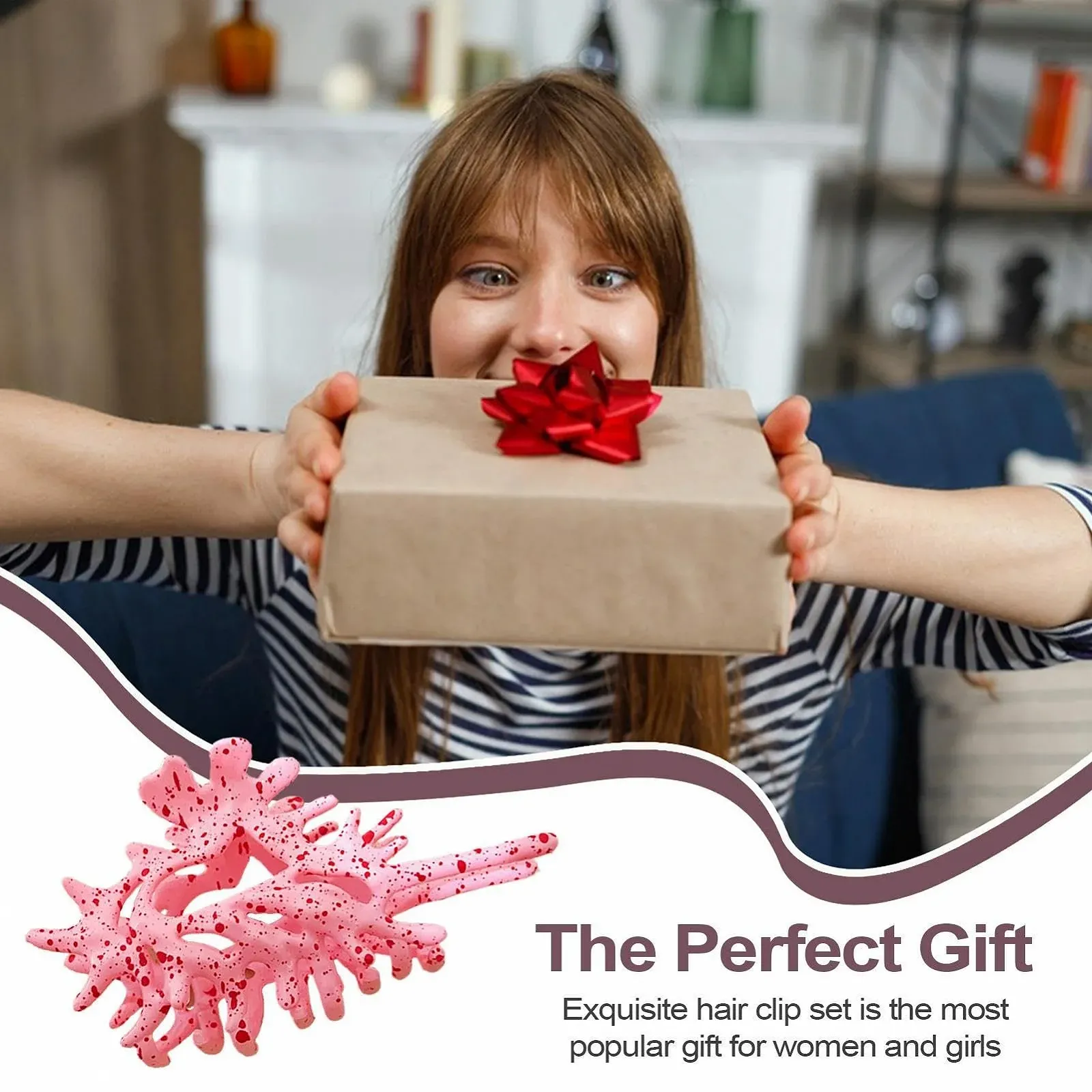 Заколка для волос для девочек, декоративная заколка для волос для женщин, фото №3 Заколка для волос для девочек, декоративная заколка для волос для женщин, фото №3