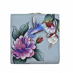 Гаманець Bifold Anna by Anuschka Жіночий З натуральної шкіри Розписний вручну - Фото 1