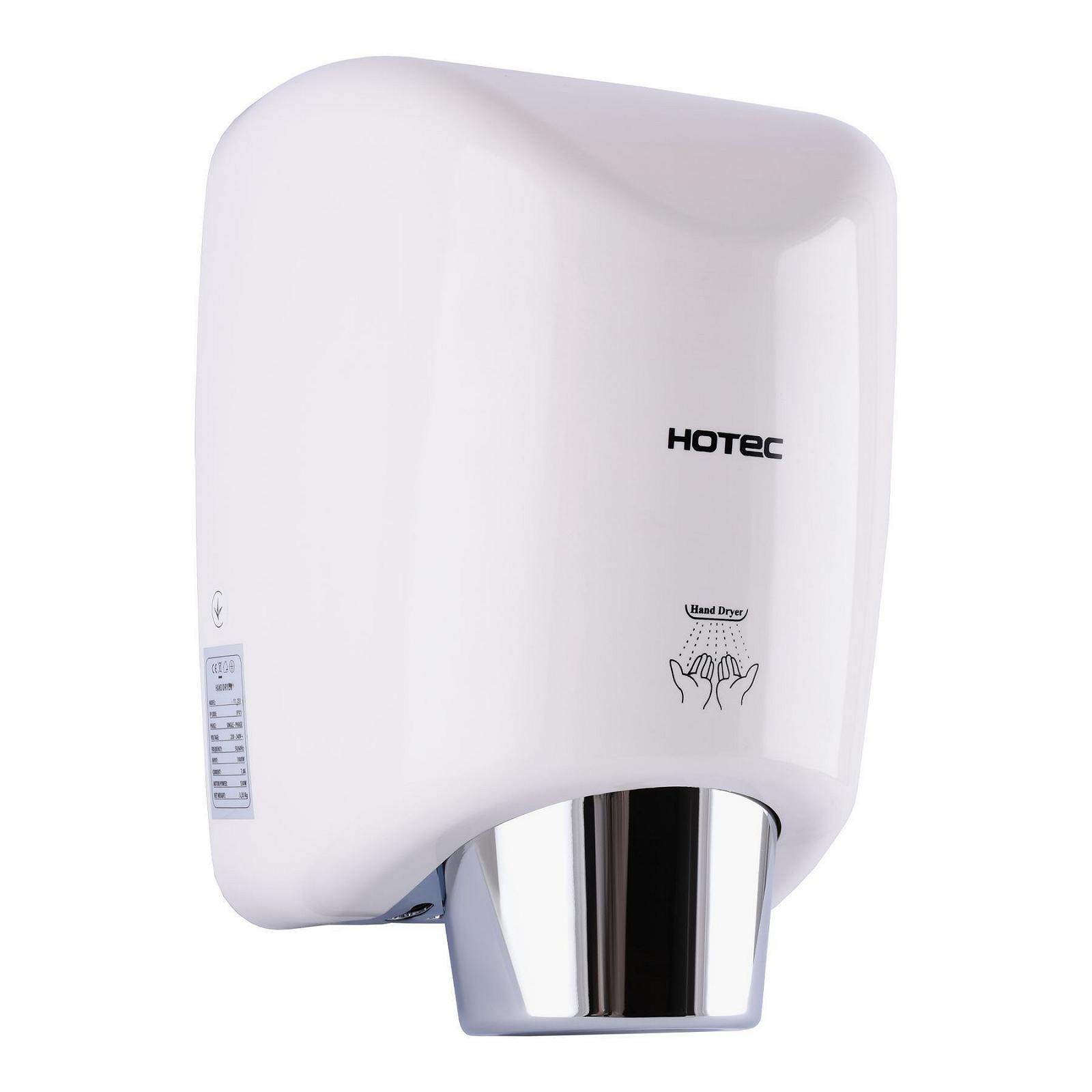 Сушарка для рук HOTEC 11.251 ABS White, фото №2