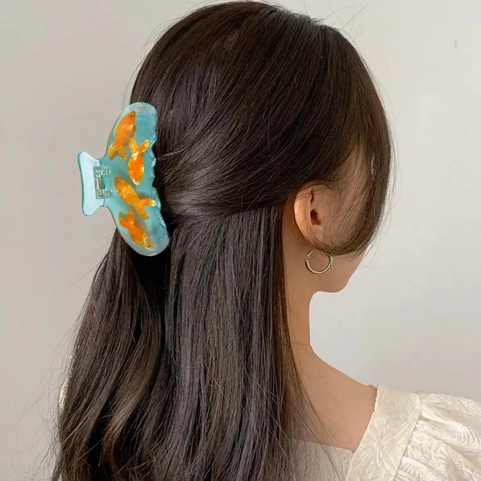 Заколка для волос Рыба Acetat, фото №3 Заколка для волос Рыба Acetat, фото №3