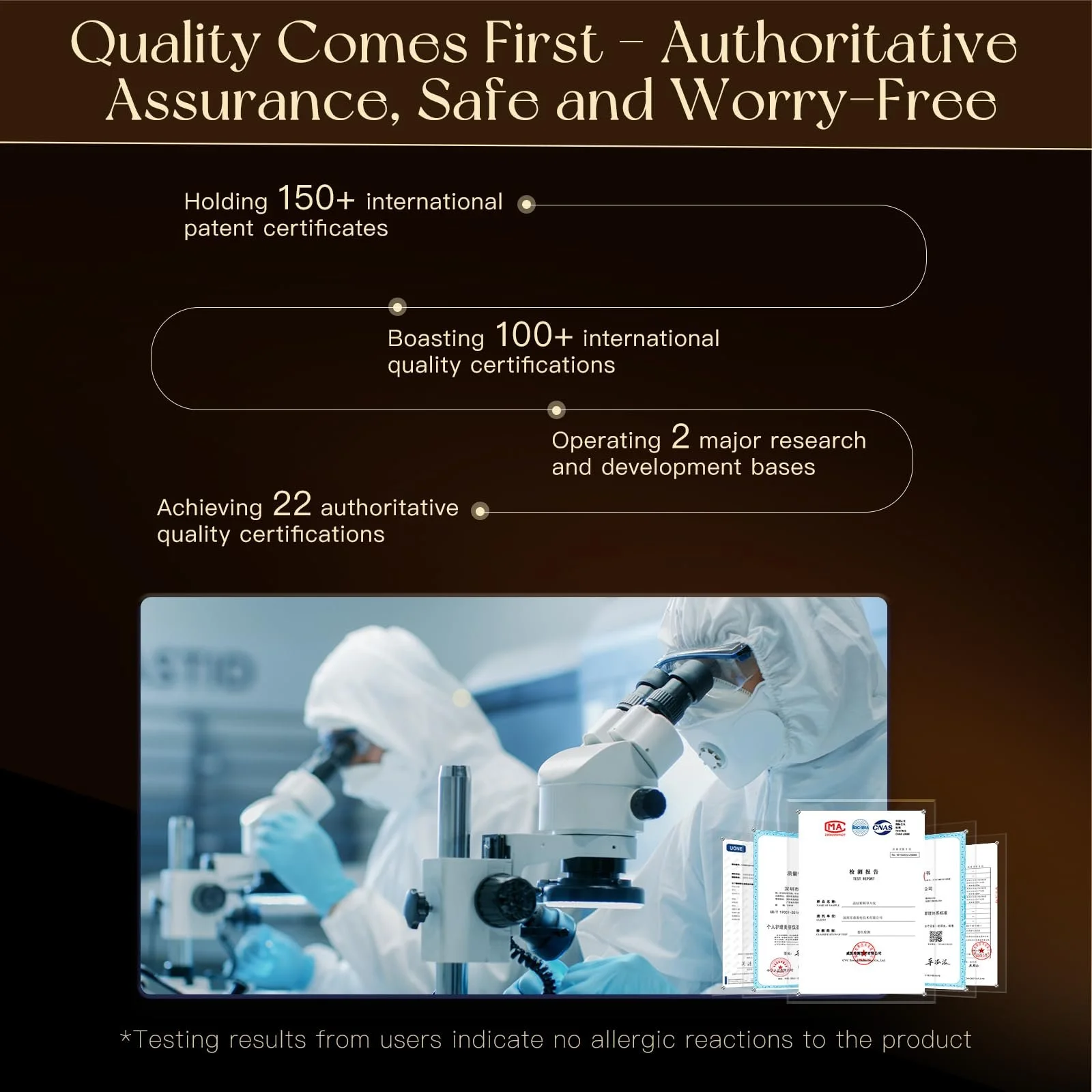 Масажер для обличчя ANLAN 18K Gold 5 в 1 RF EMS Мікроструми Світлотерапія, фото №8