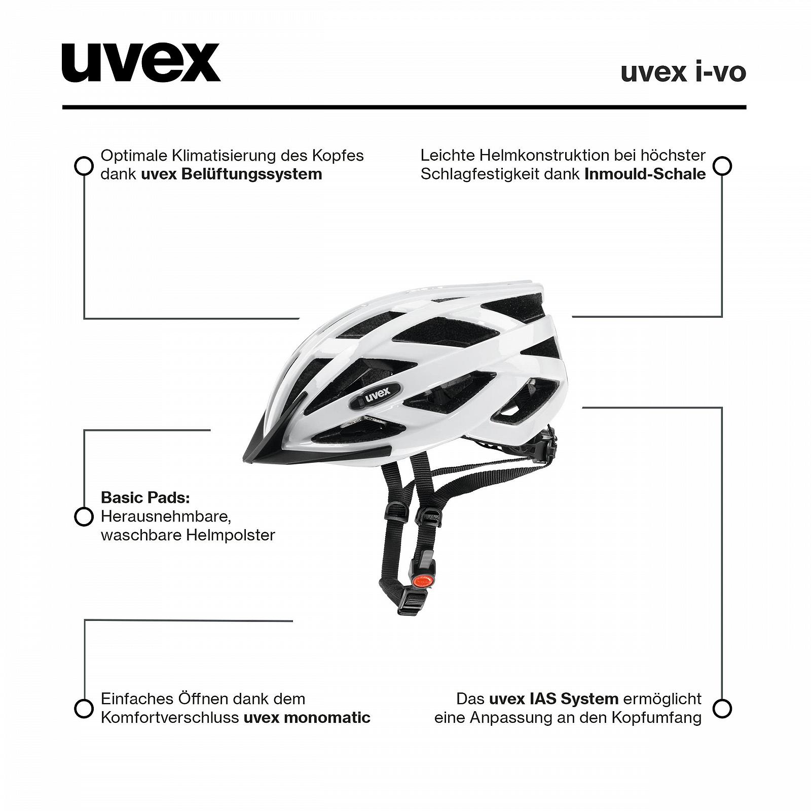 Шлем All-Round uvex i-vo Легкий, фото №6