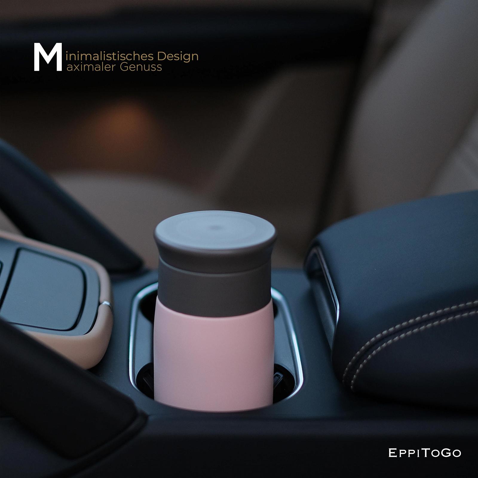 Термос eppikan EppiToGo з нержавіючої сталі 350 мл / 500 мл герметичний отвір 360° Зелена пудра (350 мл), фото №7 Термос eppikan EppiToGo з нержавіючої сталі 350 мл / 500 мл герметичний отвір 360° Зелена пудра (350 мл), фото №7