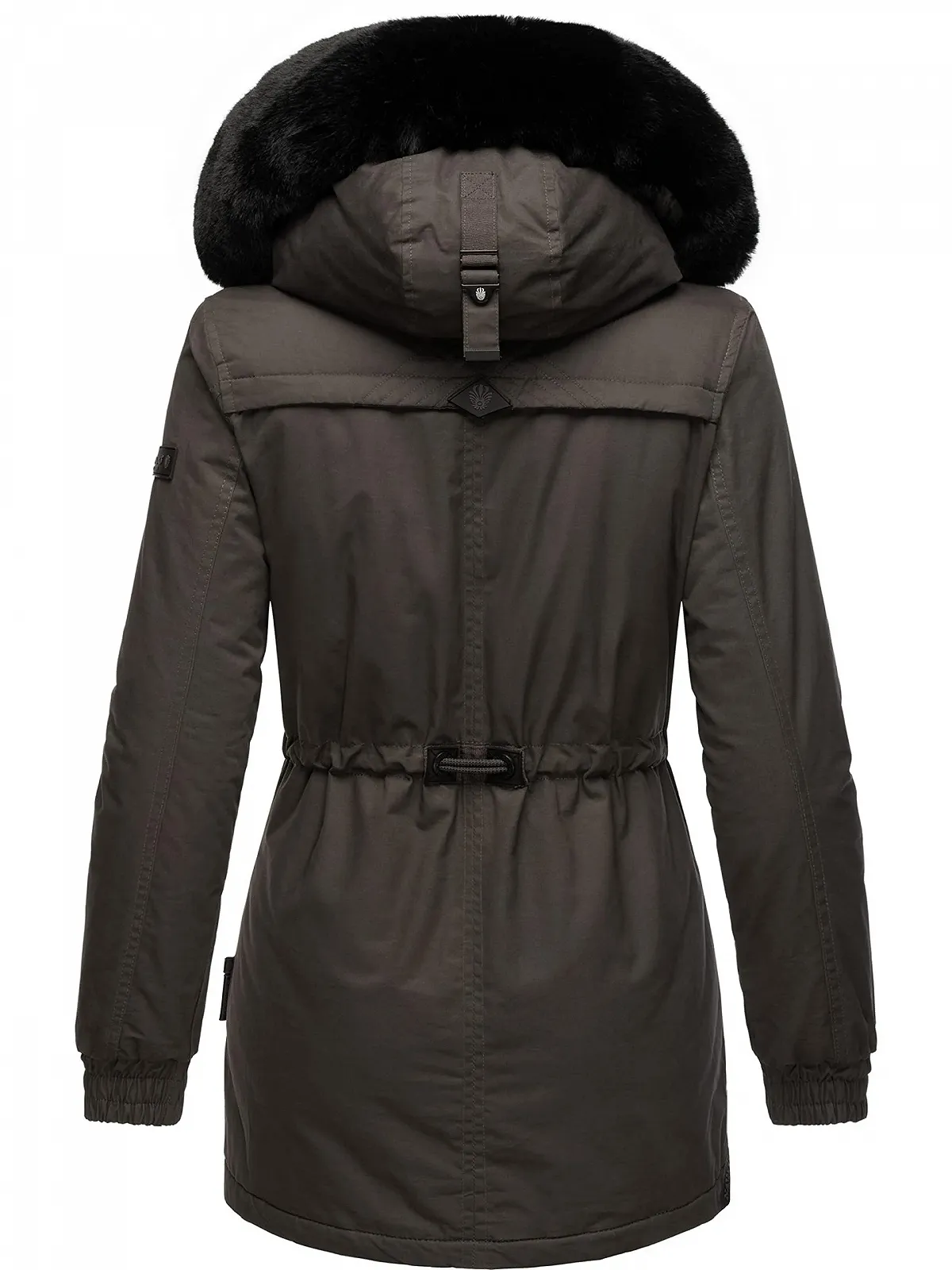 Жіноча зимова куртка Navahoo Olessaa Бавовняна парка зі знімним штучним хутром, фото №3
