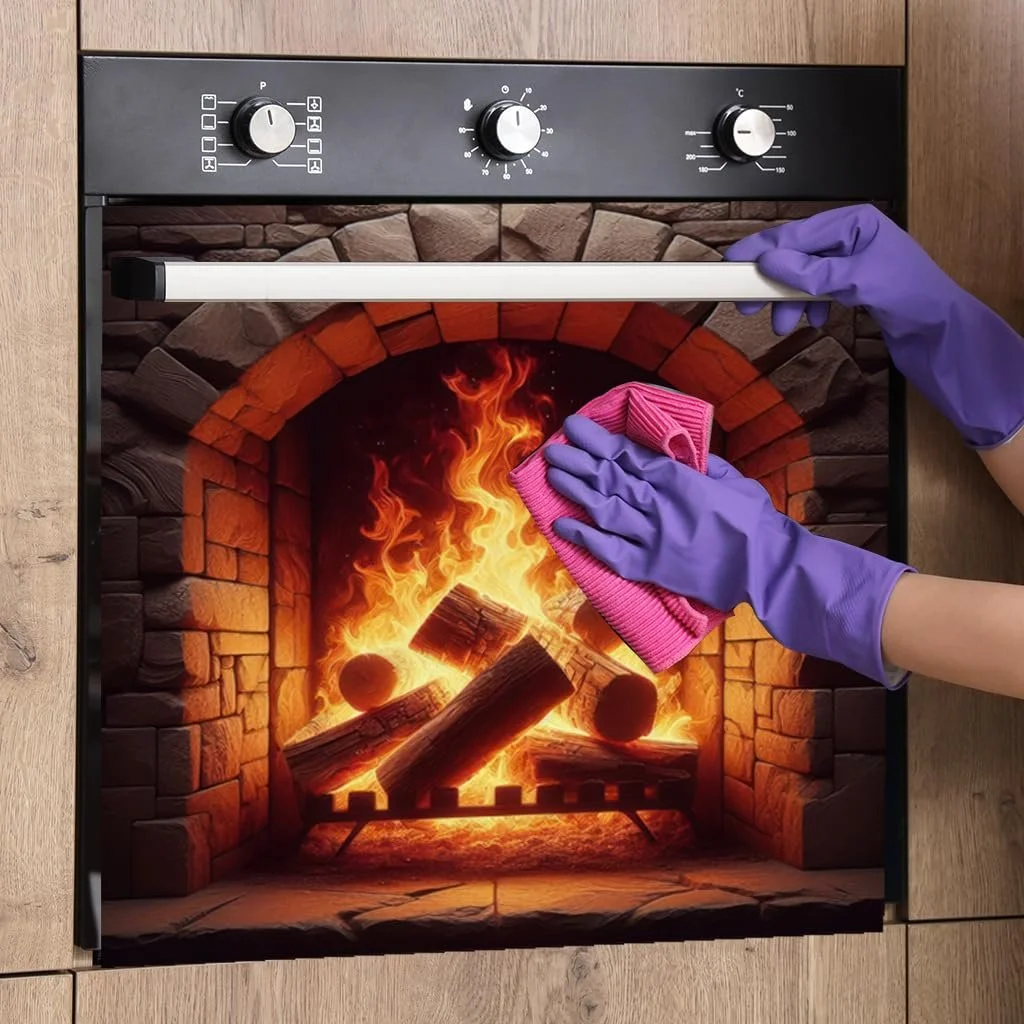 Наклейка на стіну Fireplace Kitchen Cafeteria вінілова, фото №7