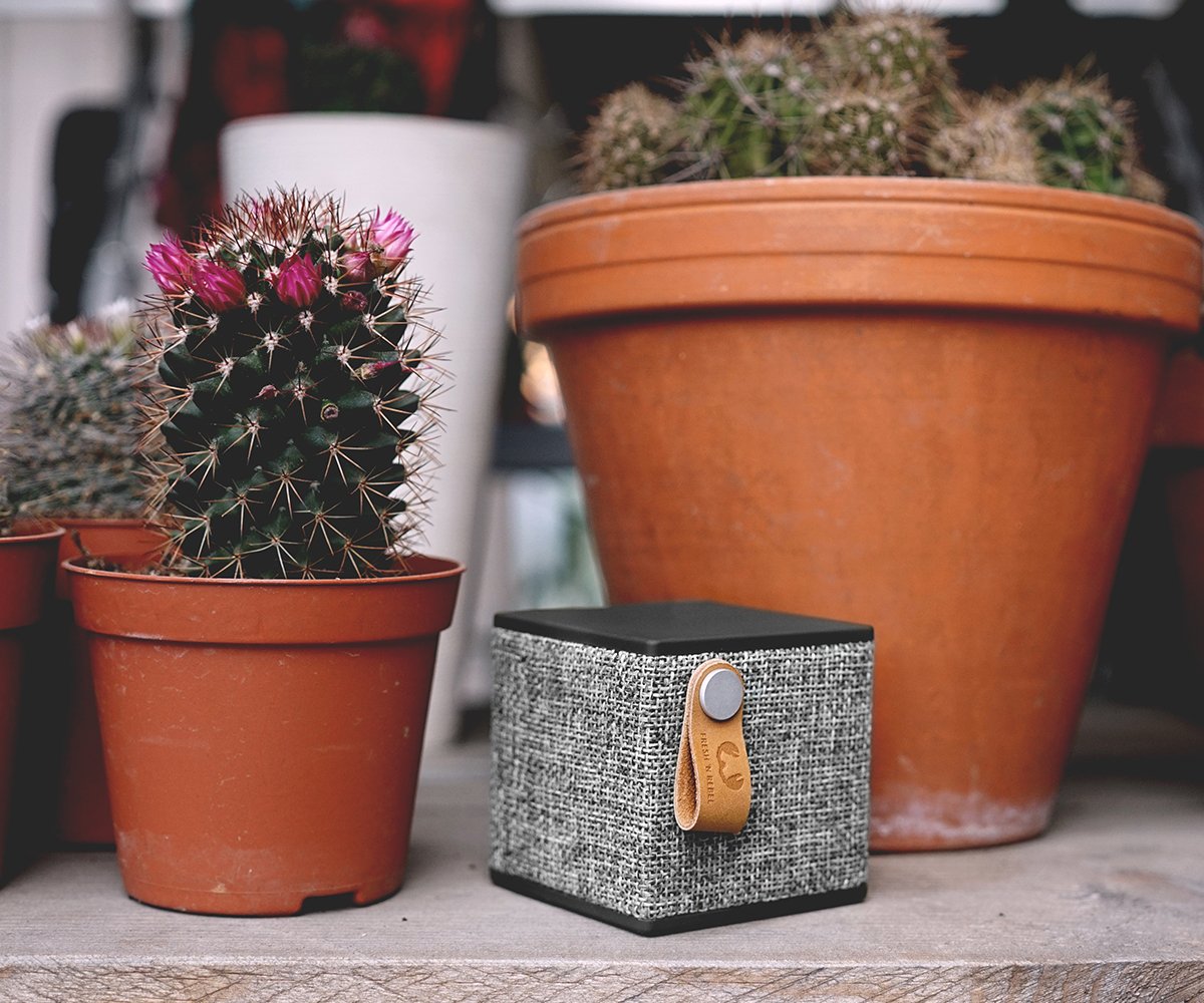Колонка Fresh 'n Rebel Rockbox Cube Fabriq Edition BT Concrete 1RB1000CC, фото №7