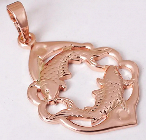 Жіноча підвіска: Риби - знак зодіаку synthetic.ua - Фото 1