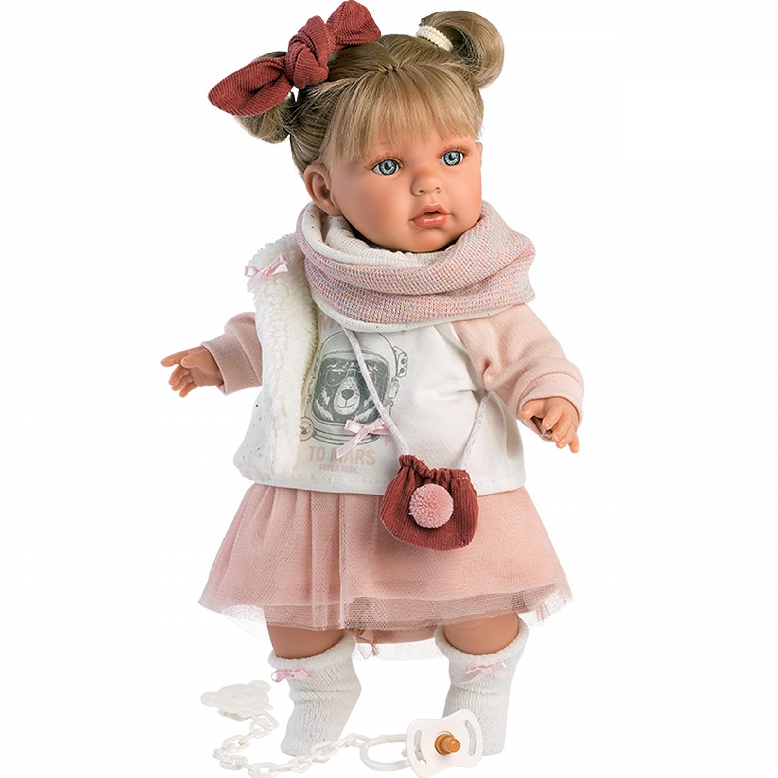 Кукла Llorens Julia 1042402 42 см мягкое тело светлые волосы и голубые глаза, фото №4