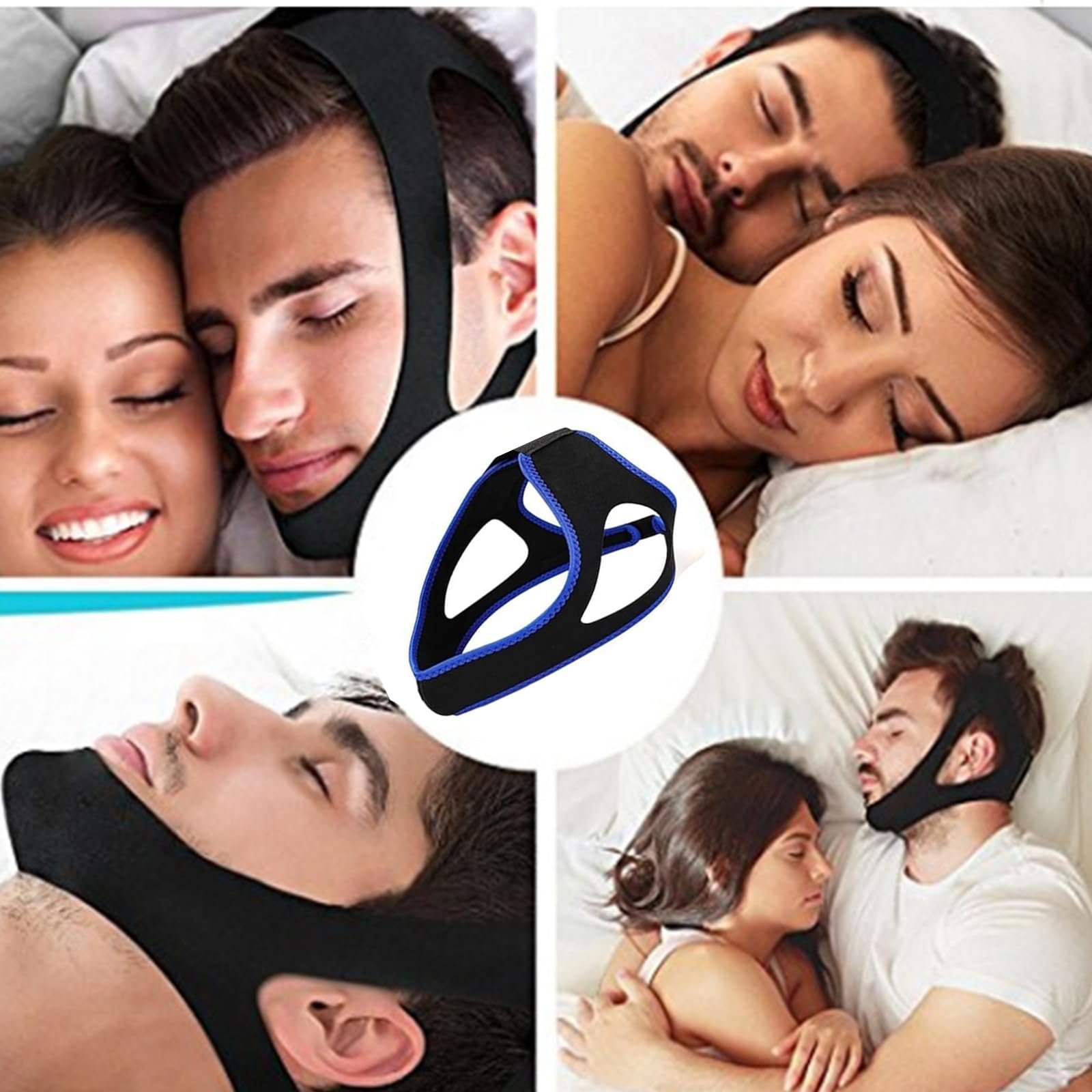 Пов'язка на щелепу Veralabs Airflow, регульована дихаюча пов'язка на підборіддя, фото №9