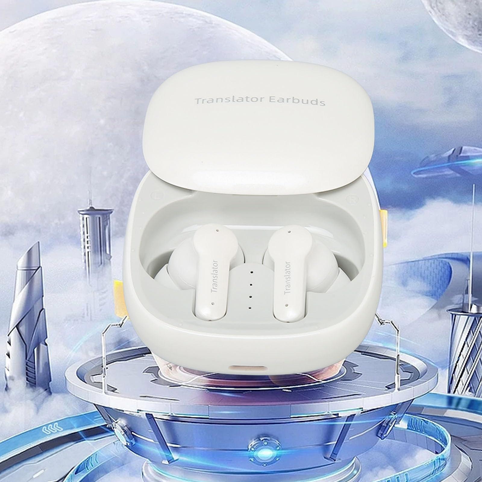 Навушники з голосовим перекладачем, що підтримують 74 мови та 70 акцентів, Bluetooth-навушники для музики та дзвінків, фото №4