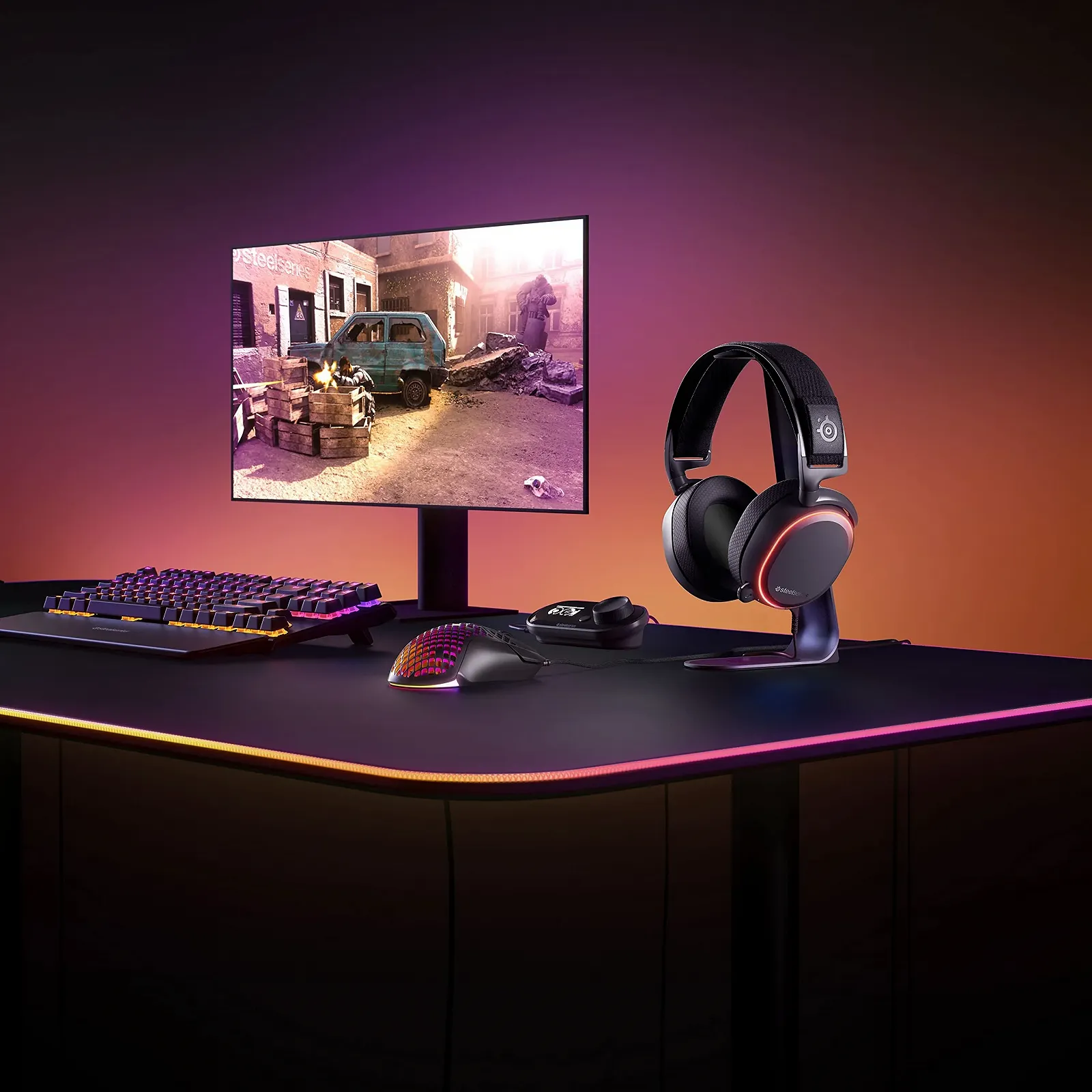 Мышь игровая SteelSeries Aerox 5 RGB, с отверстиями в поверхности, сверхлегкая, водоотталкивающая, оптический датчик TrueMove Air 18000 DPI, фото №9