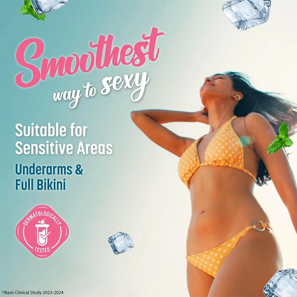 Крем для депіляції Veet Silk & Fresh для чутливої шкіри 100 г, фото №3