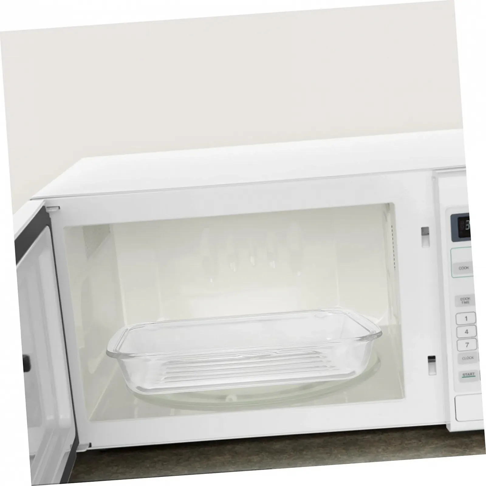 Форма для запекания стеклянная прямоугольная термостойкая из закаленного стекла для духовки и микроволновой печи, фото №8