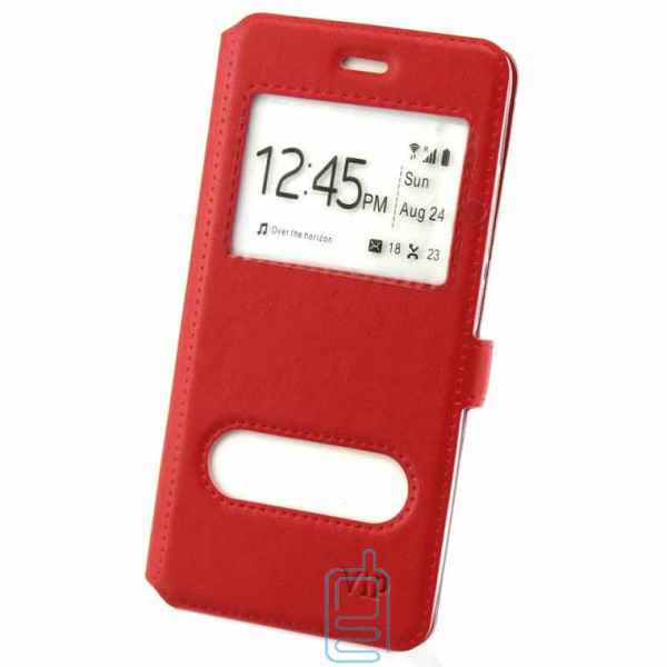 Чехлы для телефонов VIP книжка 2 окна Samsung A3 2016 A310 красный 24613, фото №1 Чехлы для телефонов VIP книжка 2 окна Samsung A3 2016 A310 красный 24613, фото №1