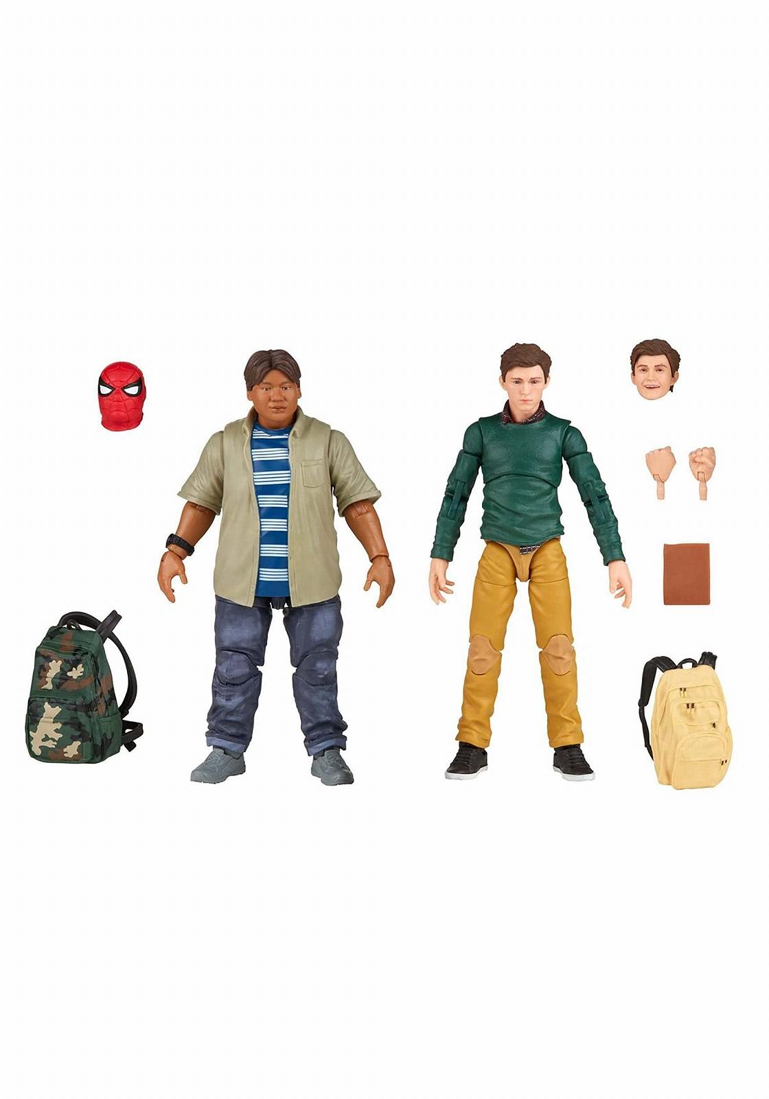 Фігурки Екшн Marvel Legends Spider-Man Пітер Паркер та Нед Лідс 60-річчя 2-Pack MCU 15 см, 7 аксесуарів, фото №9