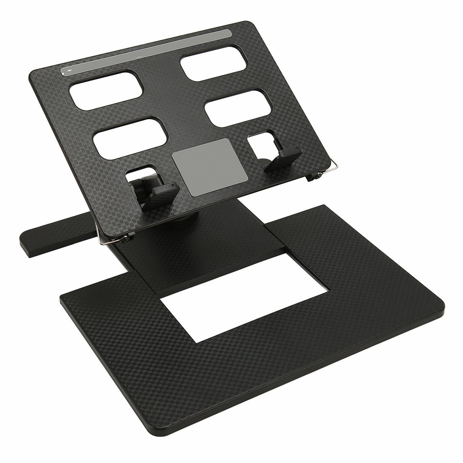 Підставка для ноутбука Yunseity Обертова на 360 градусів Регульована Ергономічна з Книжковою Кліпсою ABS-матеріал, фото №5