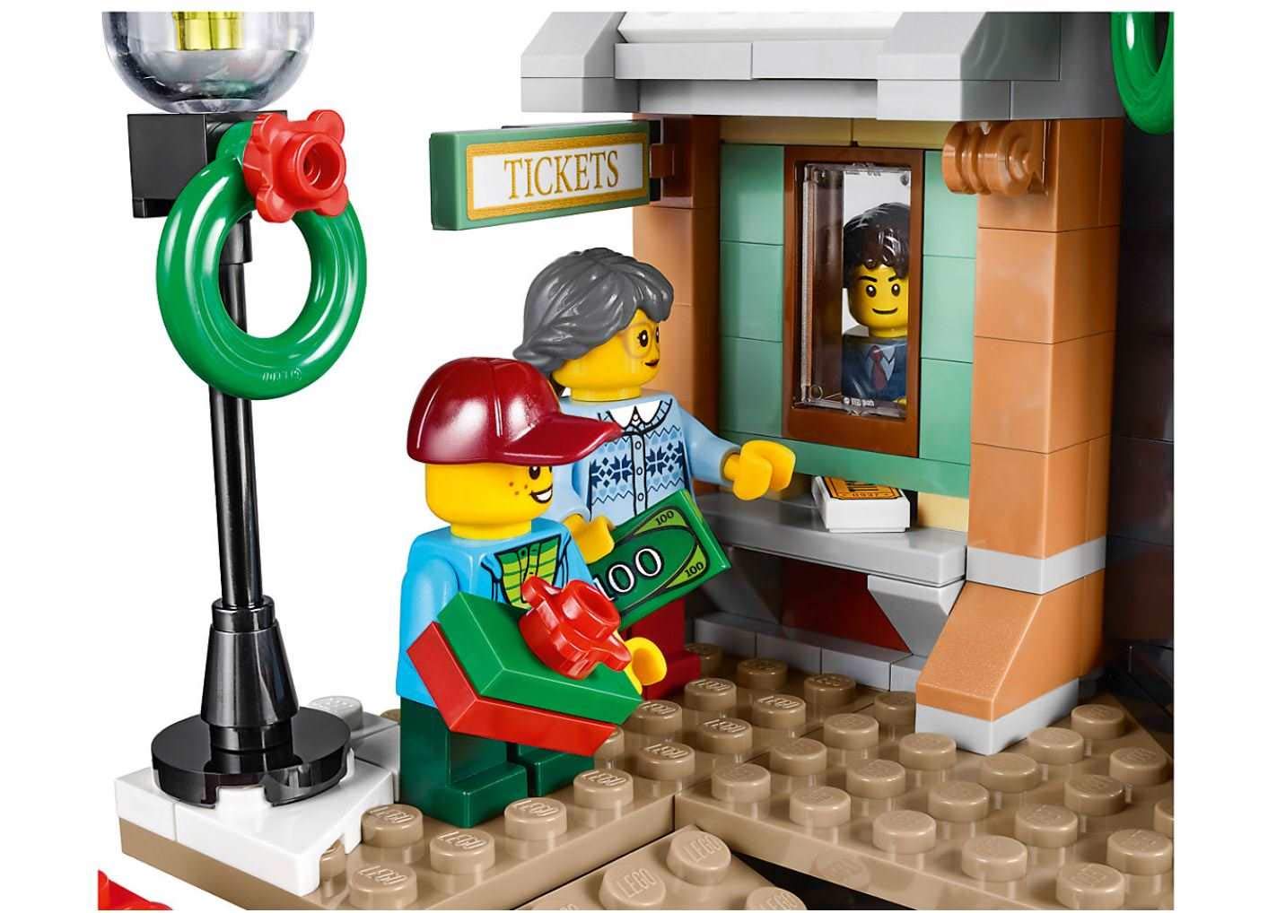 Lego Creator Expert Winter Train Station 10259 Single, фото №5