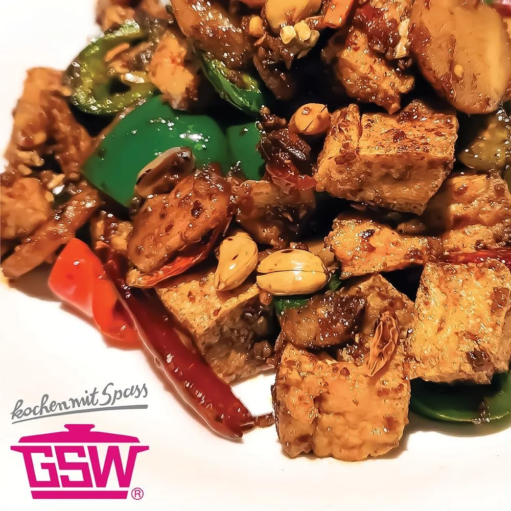 Сковорода-вок GSW Asia 868402 со стеклянной крышкой, диаметр 32 см, серебряная, фото №2 Сковорода-вок GSW Asia 868402 со стеклянной крышкой, диаметр 32 см, серебряная, фото №2