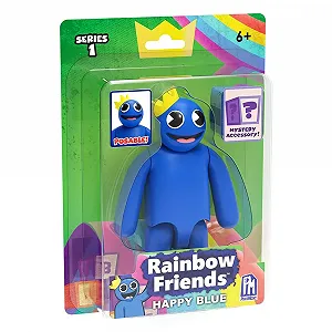Фігурка Rainbow Friends Happy Blue Series 1 5 дюймів - Фото 1