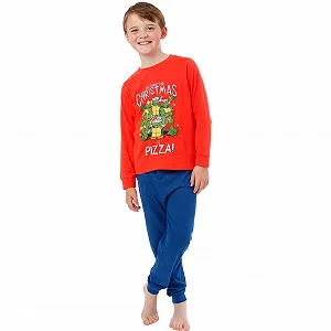 Пижама Teenage Mutant Ninja Turtles для мальчиков, красная synthetic.ua - Фото 1