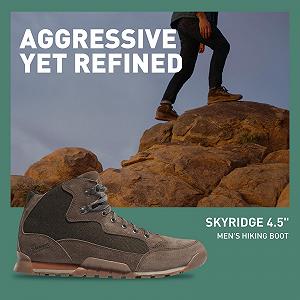 Мужские ботинки для горного туризма 4.5 дюйма Mountain 600 Коричневый/Красный synthetic.ua - Фото 1
