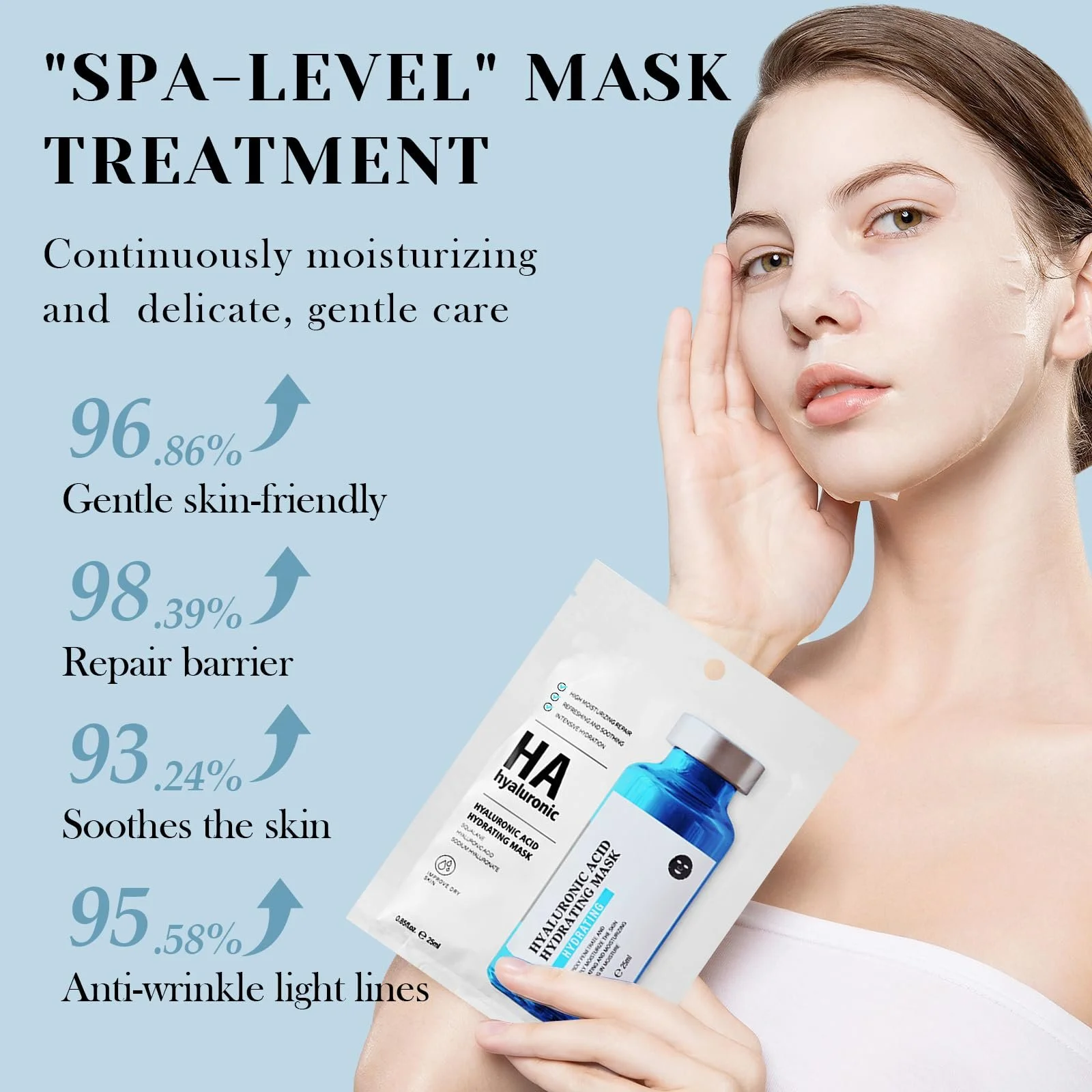 Маска для лица Daily Care Набор 12 штук, фото №3