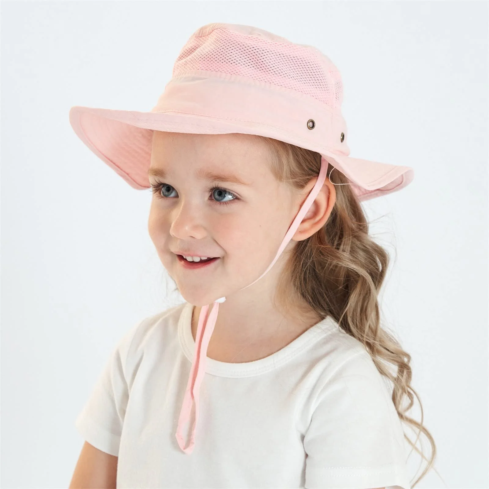 Бейсболка Glücksvogel детская с широкими полями и защитой от UV с узором, фото №6