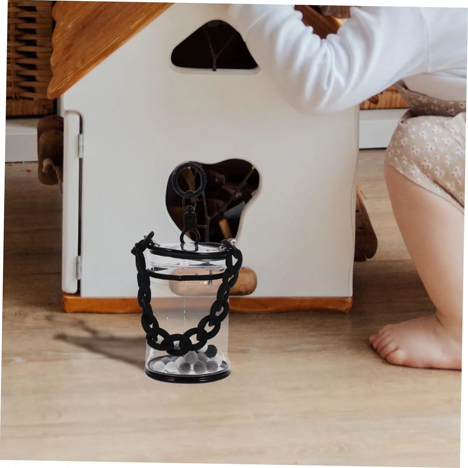 Комплект HEMOTON 1 прозрачный детский мешок подвесные слепые коробки для кукол, фото №8