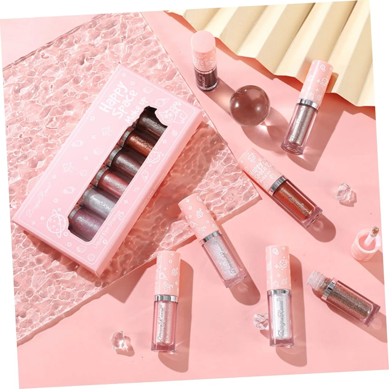 Рідка Підводка для Очей MAGICLULU Блискітки Металік, фото №3 Рідка Підводка для Очей MAGICLULU Блискітки Металік, фото №3