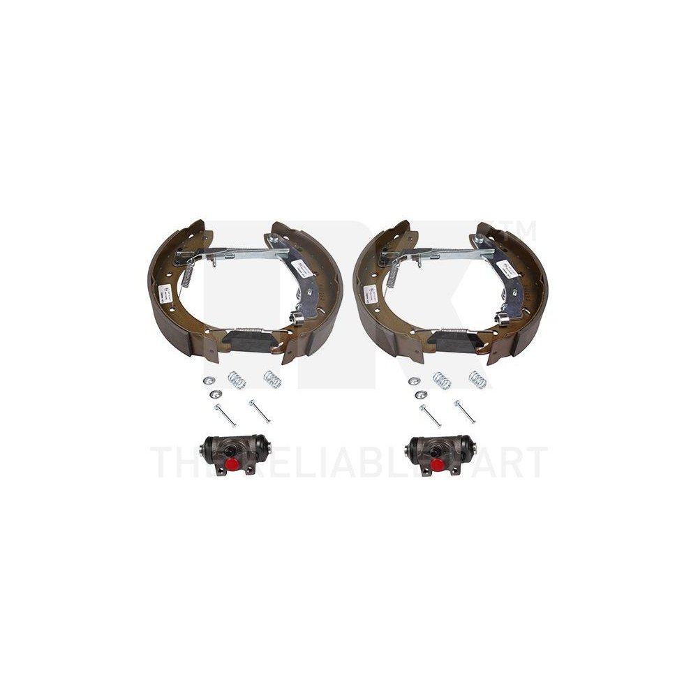 Комплект гальмівних колодок NK 441959801 для CITROËN PEUGEOT задня вісь, фото №1