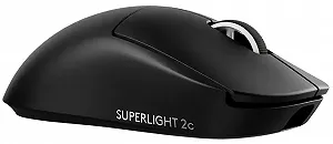 Купить Игровая беспроводная мышь Logitech G Pro X Superlight 2C / Радиоканал / Hero 2 / 44000 DPI / 5 кнопок / Беспроводная зарядка / Черная - Фото 1 Игровая беспроводная мышь Logitech G Pro X Superlight 2C / Радиоканал / Hero 2 / 44000 DPI / 5 кнопок / Беспроводная зарядка / Черная - Фото 1