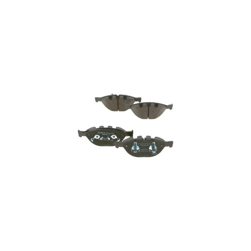 Комплект гальмівних колодок, дискове гальмо BOSCH 0 986 494 349 для BMW ROLLS-ROYCE ALPINA, фото №1