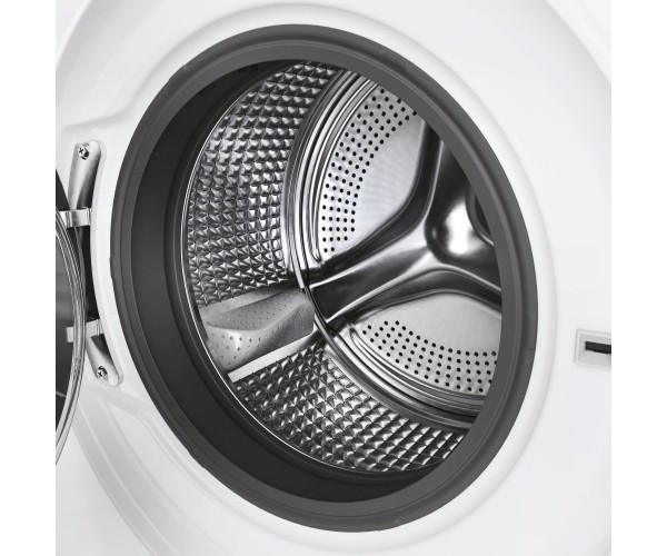 Haier Пральна машина фронтальна 9кг 1400 A 52см дисплей пара інвертор люк чорний білий, фото №7