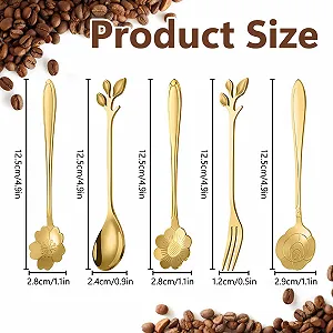 Ложка кавова JINGIHE 20 шт., з нержавіючої сталі synthetic.ua - Фото 1