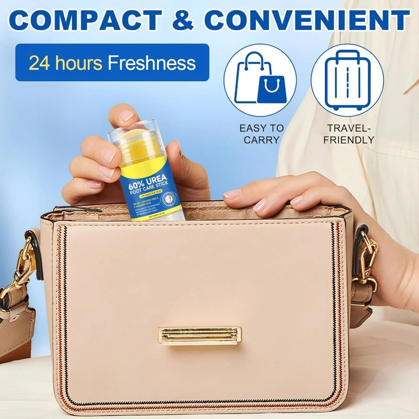 Крем для ног Urea Cream 60% Urea от трещин и мозолей (упаковка из 2 шт), фото №8